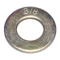 Midwest Fastener Flat Washer, For Screw Size 3/8" , Steel Zinc Yellow Finish, 30 PK 63083